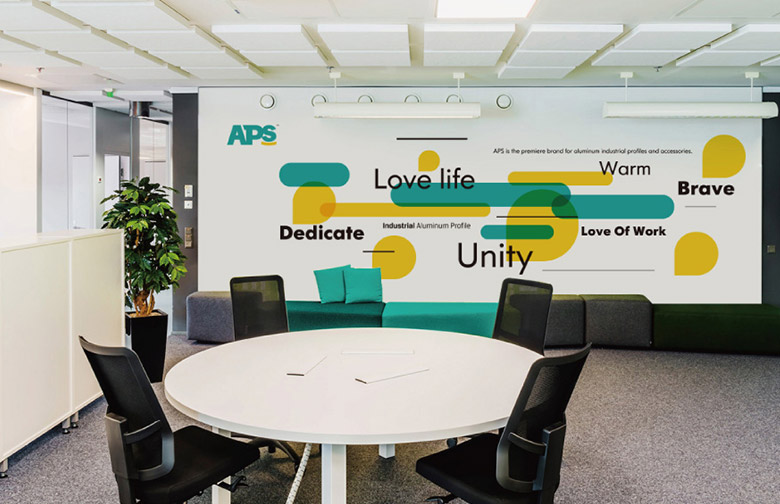 APS標(biāo)志，APS LOGO，APS品牌，工業(yè)鋁型材公司標(biāo)志，工業(yè)鋁型材公司品牌