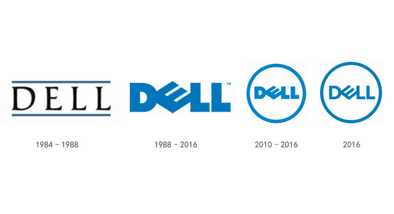 戴爾集團(tuán)（Dell）標(biāo)志，戴爾集團(tuán)（Dell）LOGO，戴爾集團(tuán)（Dell）品牌形象，戴爾新標(biāo)志LOGO