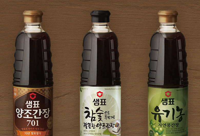 韓國(guó)知名醬油品牌，膳府醬油品牌形象，膳府醬油標(biāo)志，膳府醬油LOGO