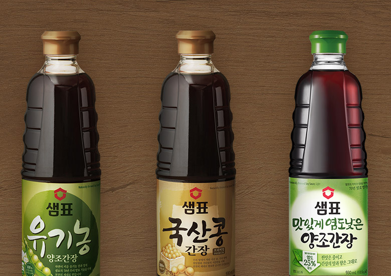 韓國(guó)知名醬油品牌，膳府醬油品牌形象，膳府醬油標(biāo)志，膳府醬油LOGO