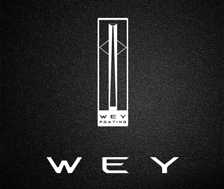 長(zhǎng)城汽車(chē)魏派（WEY）LOGO，長(zhǎng)城汽車(chē)魏派WEY標(biāo)志，長(zhǎng)城汽車(chē)品牌形象設(shè)計(jì)，汽車(chē)標(biāo)志，汽車(chē)LOGO