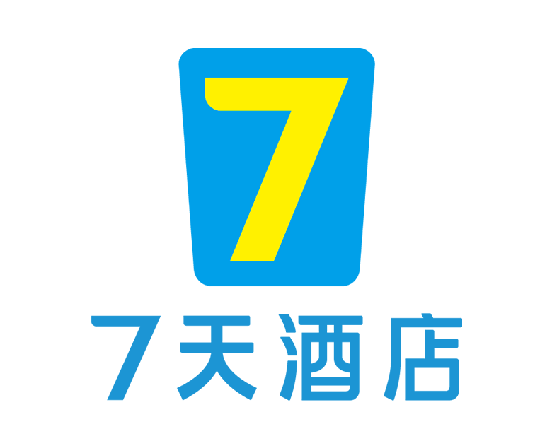 7天連鎖酒店標(biāo)志，7天連鎖酒店品牌形象設(shè)計(jì)，7天連鎖酒店LOGO，連鎖酒店LOGO，連鎖酒店標(biāo)志，連鎖酒店形象設(shè)計(jì)
