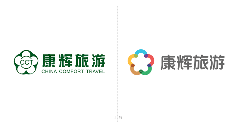 中國康輝旅行社集團LOGO，中國康輝旅行社集團標志，康輝旅行社品牌形象設(shè)計，旅行社標志，旅行社LOGO，旅行社品牌形象，旅游品牌設(shè)計
