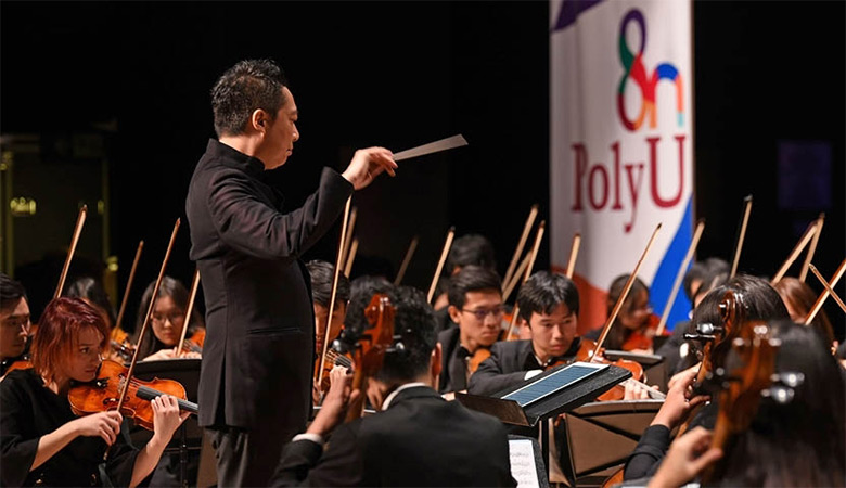香港理工大學(xué)80周年標(biāo)志，香港理工大學(xué)80周年LOGO，學(xué)校品牌設(shè)計(jì)