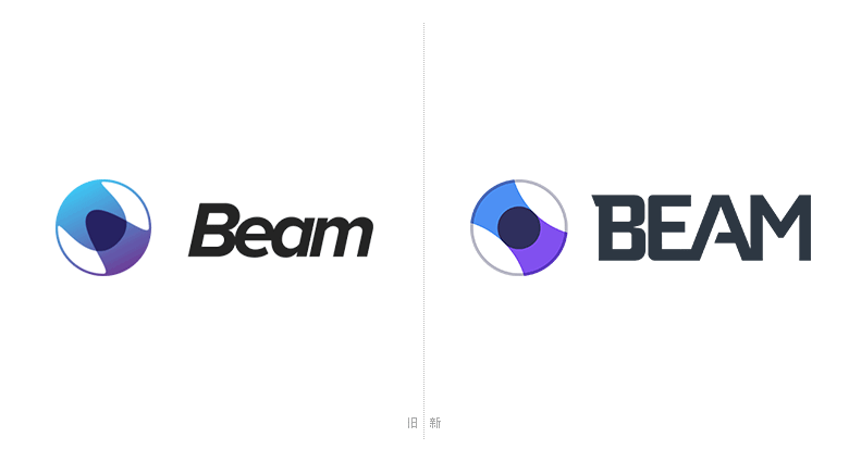 微軟Beam游戲直播LOGO，微軟Beam游戲直播標(biāo)志，直播品牌設(shè)計(jì)