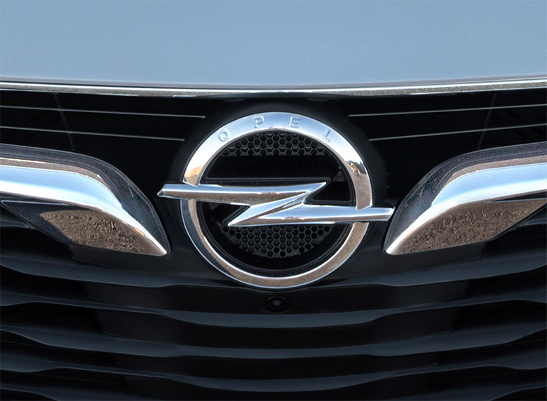 德國歐寶汽車LOGO，歐寶汽車OPEL標志，汽車品牌設(shè)計