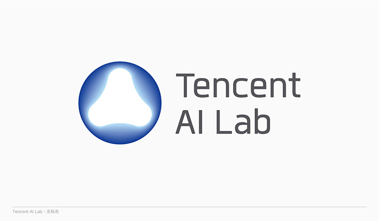騰訊人工智能(AI Lab)標(biāo)志，騰訊人工智能(AI Lab)LOGO，人工智能品牌形象設(shè)計(jì)