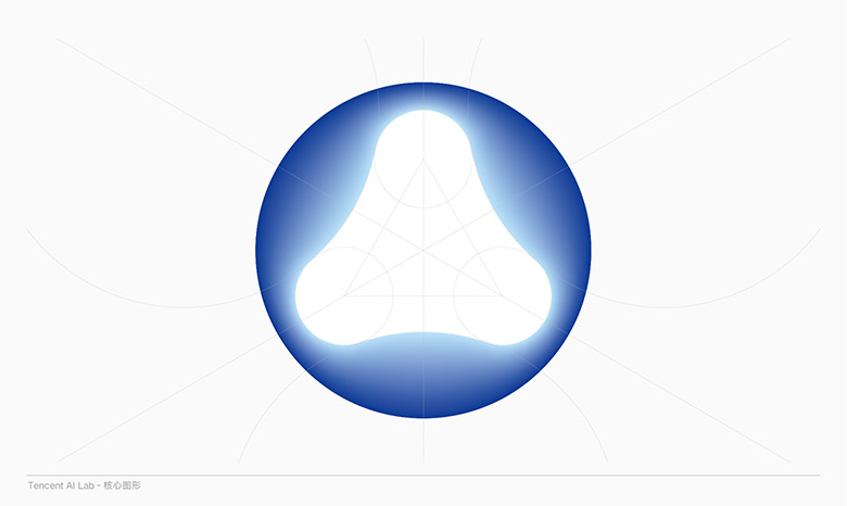 騰訊人工智能(AI Lab)標(biāo)志，騰訊人工智能(AI Lab)LOGO，人工智能品牌形象設(shè)計(jì)