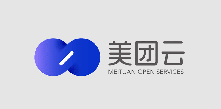 美團(tuán)云LOGO，美團(tuán)云標(biāo)志，美團(tuán)云品牌形象設(shè)計，計算服務(wù)平臺品牌設(shè)計