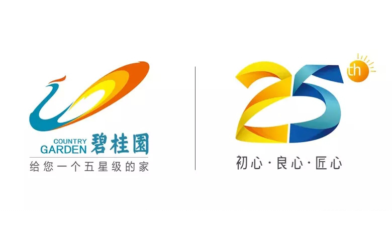 碧桂園標(biāo)志，碧桂園LOGO，碧桂園品牌形象設(shè)計，房地產(chǎn)品牌設(shè)計