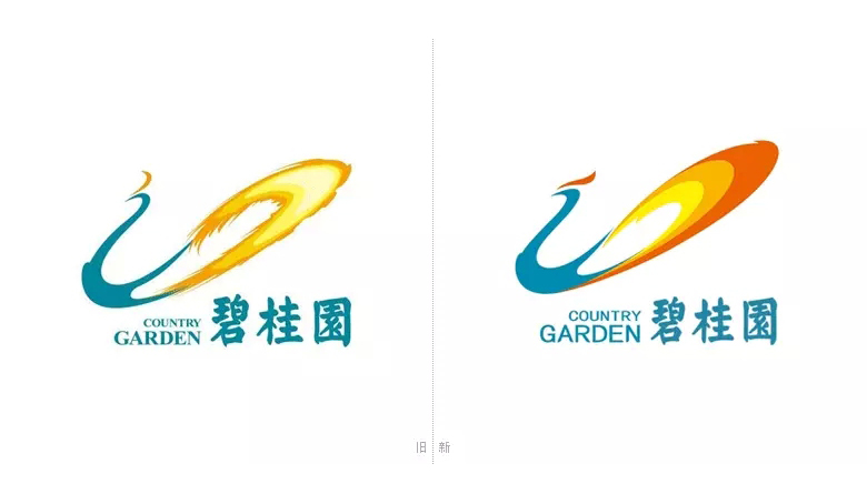 碧桂園標(biāo)志，碧桂園LOGO，碧桂園品牌形象設(shè)計，房地產(chǎn)品牌設(shè)計