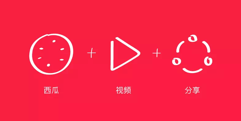 頭條視頻標(biāo)志，西瓜視頻標(biāo)志，西瓜視頻LOGO，西瓜視頻品牌設(shè)計，視頻形象設(shè)計
