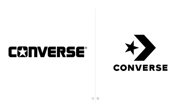 匡威Converse標志，匡威Converse LOGO，匡威Converse品牌設(shè)計，運動鞋品牌設(shè)計，深圳LOGO設(shè)計