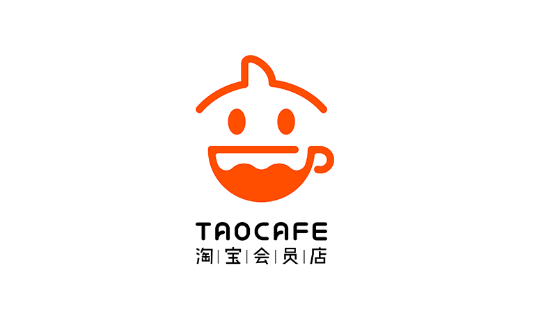 淘咖啡標志，淘咖啡LOGO，阿里巴巴無人便利店，便利店品牌設(shè)計，淘咖啡品牌形象設(shè)計