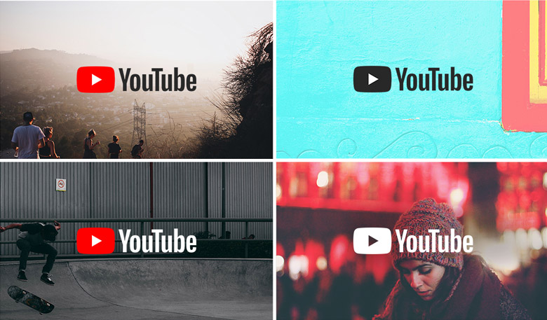 YouTube標(biāo)志，YouTube LOGO，視頻分享網(wǎng)站LOGO，YouTube形象設(shè)計
