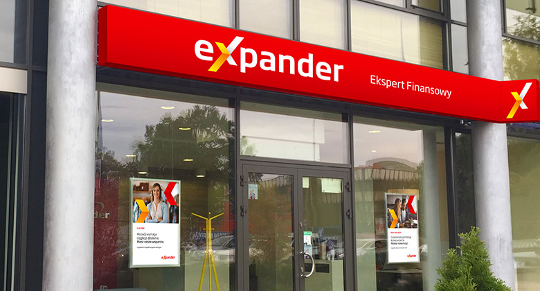 ExpanderLOGO，Expander標志，Expander品牌設(shè)計，財務(wù)公司標志