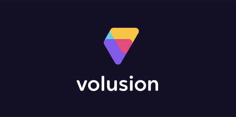 Volusion LOGO，Volusion標(biāo)志，Volusion品牌形象設(shè)計，電子商務(wù)平臺標(biāo)志，電子商務(wù)平臺LOGO