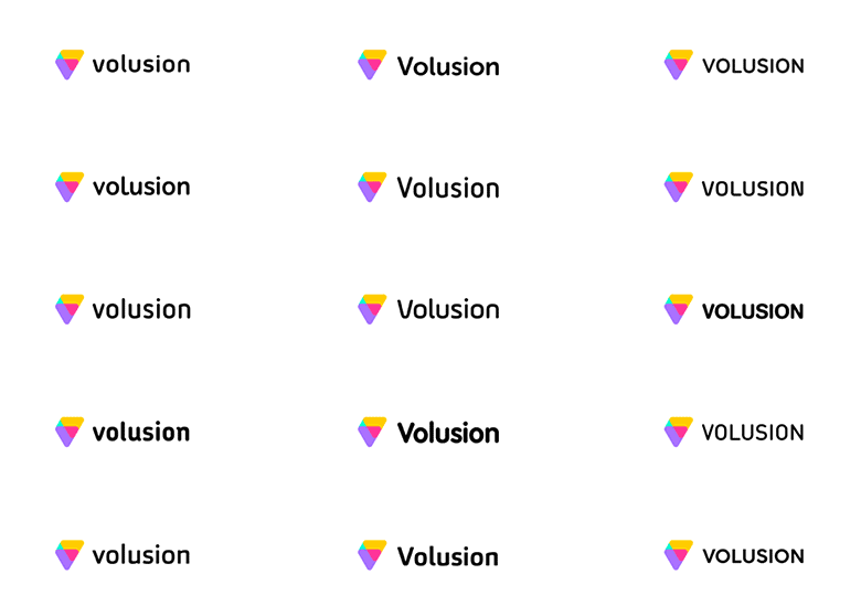 Volusion LOGO，Volusion標(biāo)志，Volusion品牌形象設(shè)計，電子商務(wù)平臺標(biāo)志，電子商務(wù)平臺LOGO
