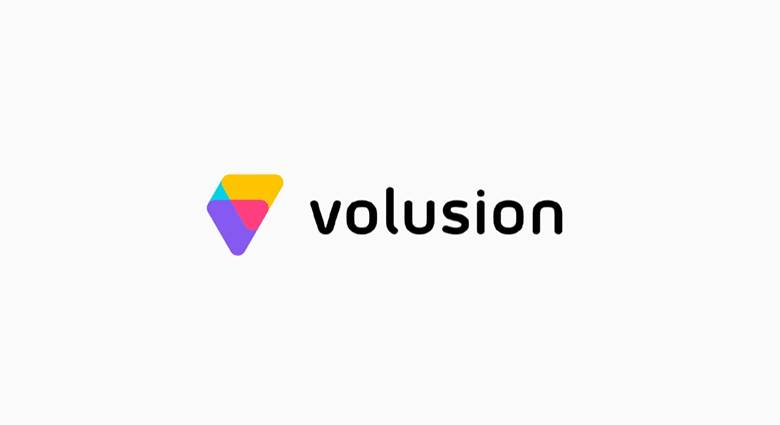 Volusion LOGO，Volusion標(biāo)志，Volusion品牌形象設(shè)計，電子商務(wù)平臺標(biāo)志，電子商務(wù)平臺LOGO