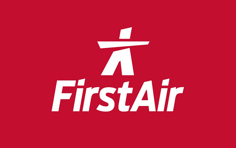 First Air航空LOGO，F(xiàn)irst Air航空標(biāo)志，F(xiàn)irst Air航空品牌設(shè)計(jì)，加拿大航空標(biāo)志