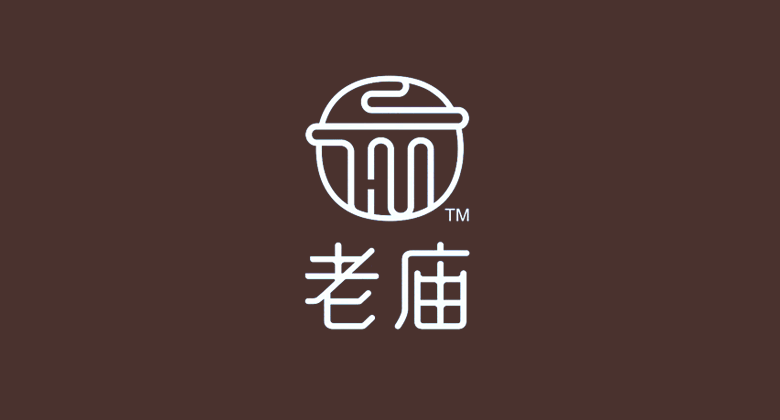 老廟黃金標(biāo)志，老廟黃金LOGO，老廟黃金店面設(shè)計(jì)，老廟黃金品牌形象設(shè)計(jì)，黃金珠寶品牌設(shè)計(jì)