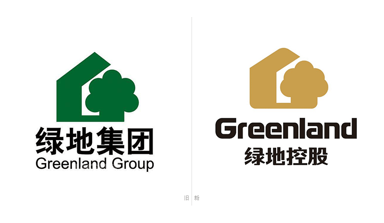 綠地控股標(biāo)志，綠地控股LOGO，綠地控股品牌設(shè)計(jì)，地產(chǎn)開發(fā)品牌設(shè)計(jì)