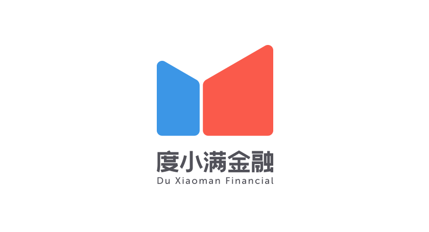 度小滿金融LOGO，度小滿金融標志，度小滿金融品牌設計，金融品牌設計