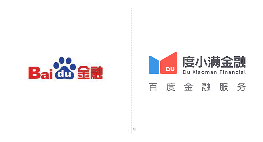 度小滿金融LOGO，度小滿金融標志，度小滿金融品牌設計，金融品牌設計