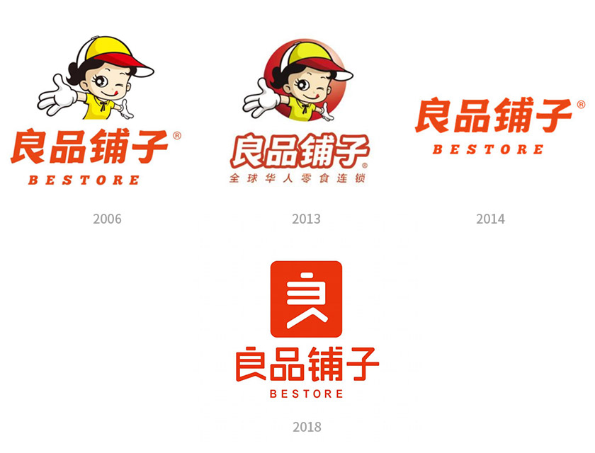 良品鋪?zhàn)訕?biāo)志,良品鋪?zhàn)覮OGO,良品鋪?zhàn)悠放菩蜗笤O(shè)計(jì),良品鋪?zhàn)恿闶尺B鎖品牌,休閑零食品牌設(shè)計(jì)