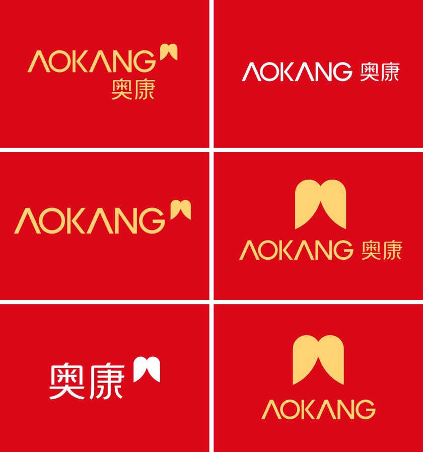 奧康標志,奧康LOGO,奧康品牌形象設計,男鞋品牌設計