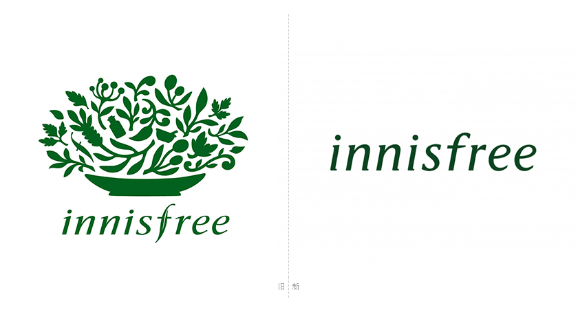 悅詩風吟（Innisfree）標志,悅詩風吟（Innisfree）LOGO,悅詩風吟（Innisfree）品牌形象設計,化妝品品牌設計,化妝品品牌LOGO,化妝品品牌標志