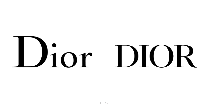迪奧Dior LOGO設計,迪奧Dior標志設計，迪奧Dior品牌形象設計，奢侈品品牌設計