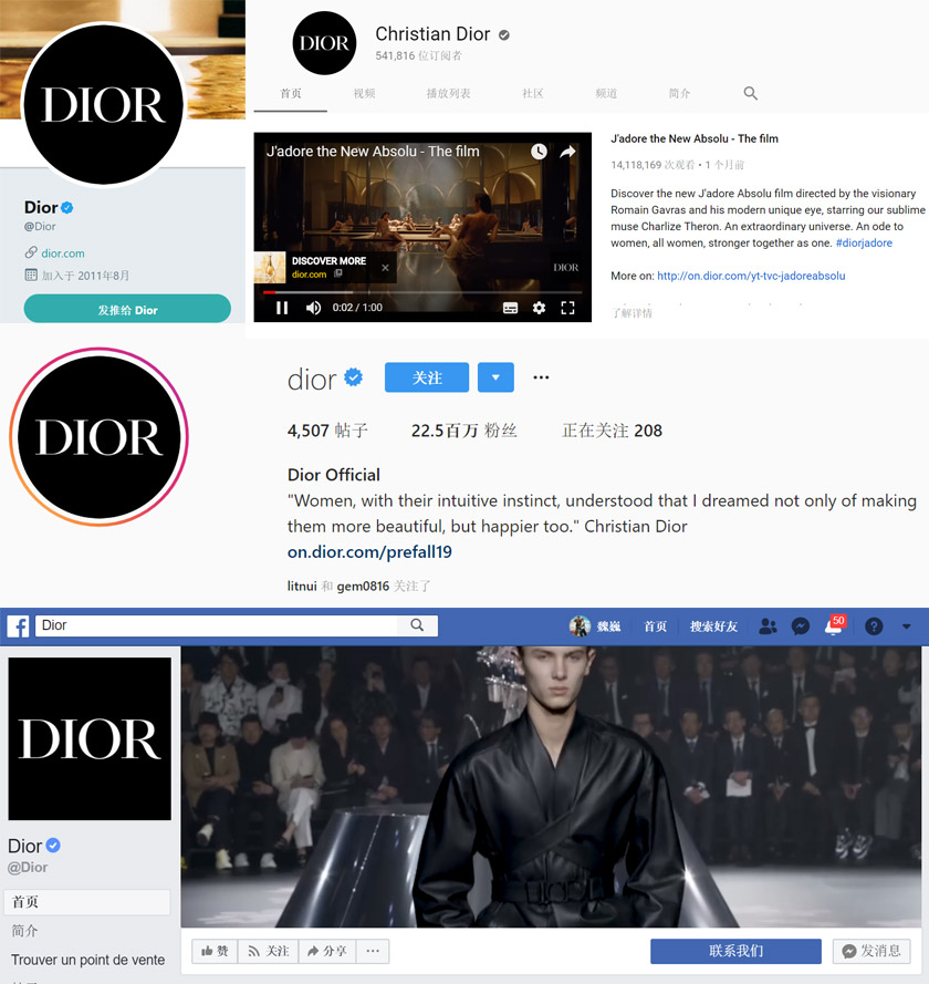 迪奧Dior LOGO設計,迪奧Dior標志設計，迪奧Dior品牌形象設計，奢侈品品牌設計