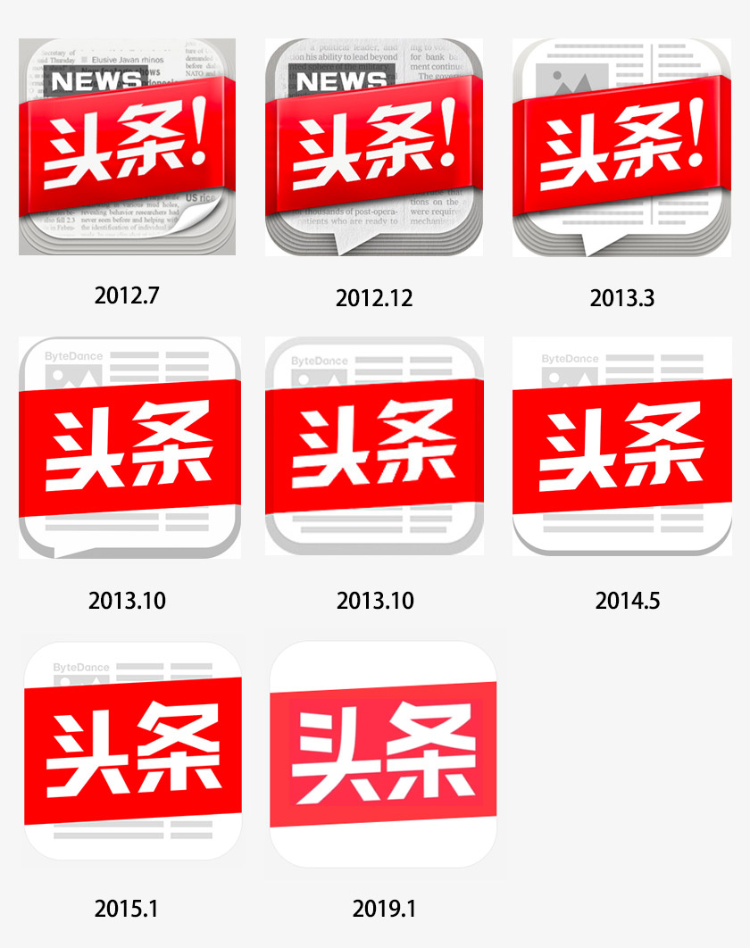 今日頭條LOGO,今日頭條標(biāo)志,今日頭條形象設(shè)計(jì)