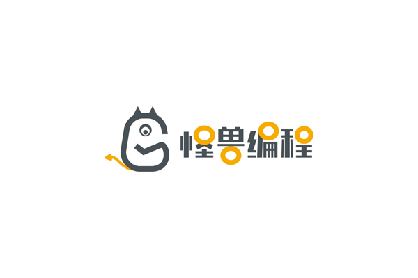 怪獸編程品牌標(biāo)志設(shè)計,LOGO設(shè)計_全力設(shè)計