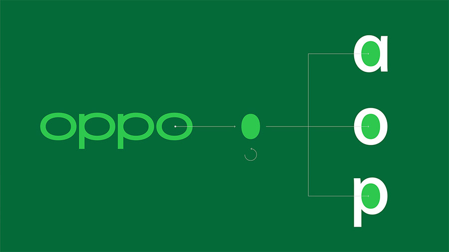 OPPO手機LOGO,OPPO手機標志,OPPO品牌形象設計,手機品牌形象設計