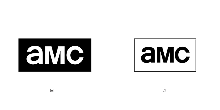AMC有線電視頻道LOGO,AMC有線電視頻道標(biāo)志,AMC有線電視頻道品牌形象設(shè)計,電視頻道LOGO,電視頻道形象設(shè)計