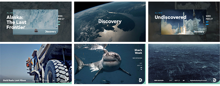 探索頻道Discovery Channel品牌視覺,探索頻道品牌LOGO,探索頻道標志