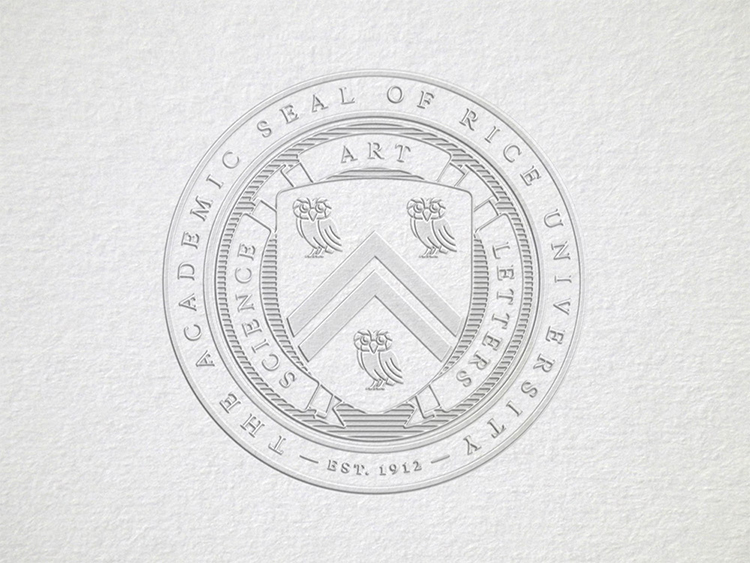 美國萊斯,大學(xué),LOGO,設(shè)計