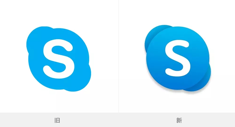 扁平化,Skype,標(biāo)志,設(shè)計,創(chuàng)意,品牌