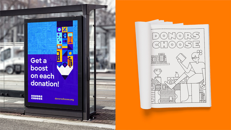 DonorsChoose,標(biāo)志,設(shè)計(jì),創(chuàng)意