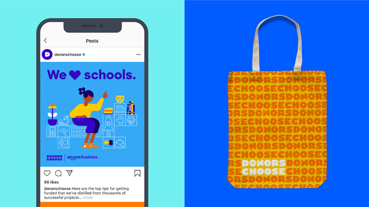 DonorsChoose,標(biāo)志,設(shè)計(jì),創(chuàng)意