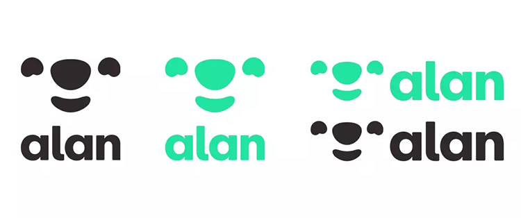 數(shù)字,醫(yī)療,保險,Alan,LOGO,設(shè)計