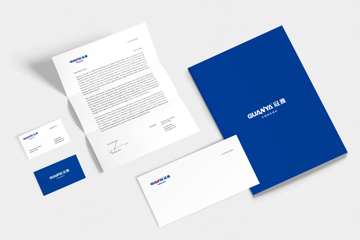 冠雅集團商標設計,冠雅集團logo設計,冠雅集團畫冊設計