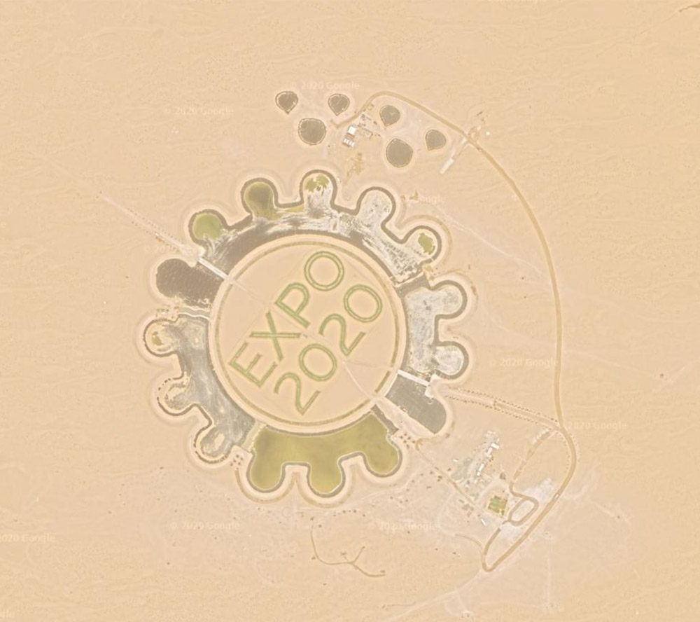 沙漠建造2020年世博會(huì)LOGO,沙漠建造2020年世博會(huì)標(biāo)志,世博會(huì)標(biāo)志設(shè)計(jì)