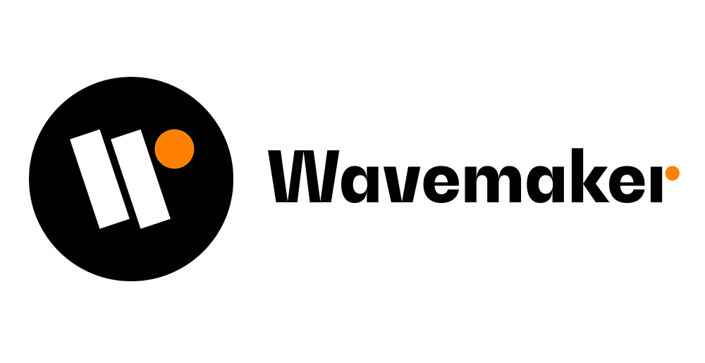 蔚邁Wavemaker標(biāo)志,蔚邁Wavemaker LOGO,媒體公司標(biāo)志設(shè)計(jì),媒體公司LOGO設(shè)計(jì),媒體公司品牌形象設(shè)計(jì)