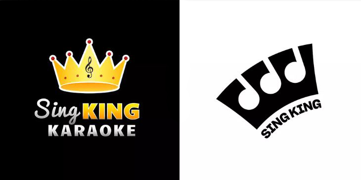 卡拉OK曲目頻道Sing King LOGO,卡拉OK曲目頻道Sing King標(biāo)志,卡啦OK品牌設(shè)計(jì),卡啦OK標(biāo)志設(shè)計(jì)