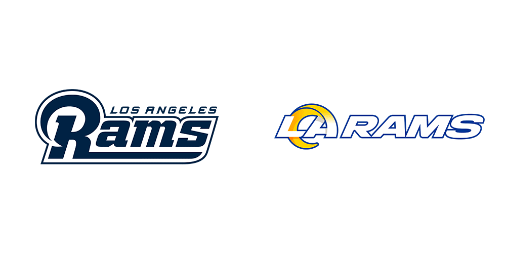 洛杉磯公羊(Los Angles Rams)橄欖球球隊(duì)標(biāo)志,洛杉磯公羊(Los Angles Rams)橄欖球球隊(duì)LOGO,橄欖球品牌設(shè)計(jì)