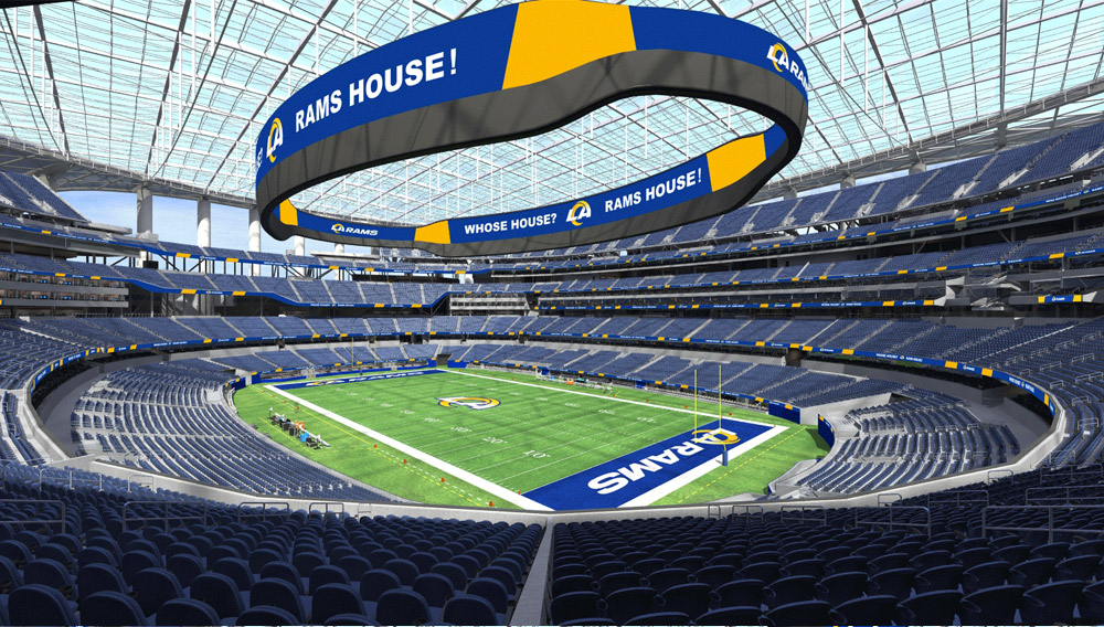洛杉磯公羊(Los Angles Rams)橄欖球球隊(duì)標(biāo)志,洛杉磯公羊(Los Angles Rams)橄欖球球隊(duì)LOGO,橄欖球品牌設(shè)計(jì)