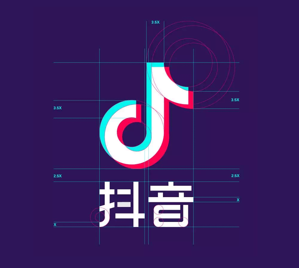 抖音LOGO,抖音標(biāo)志,抖音品牌設(shè)計,短視頻品牌LOGO,短視頻標(biāo)志